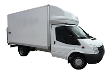 Car Hire Littlehampton - Ford Luton 3.5 ton Tail Box Lift Truck - Truck hire Littlehampton